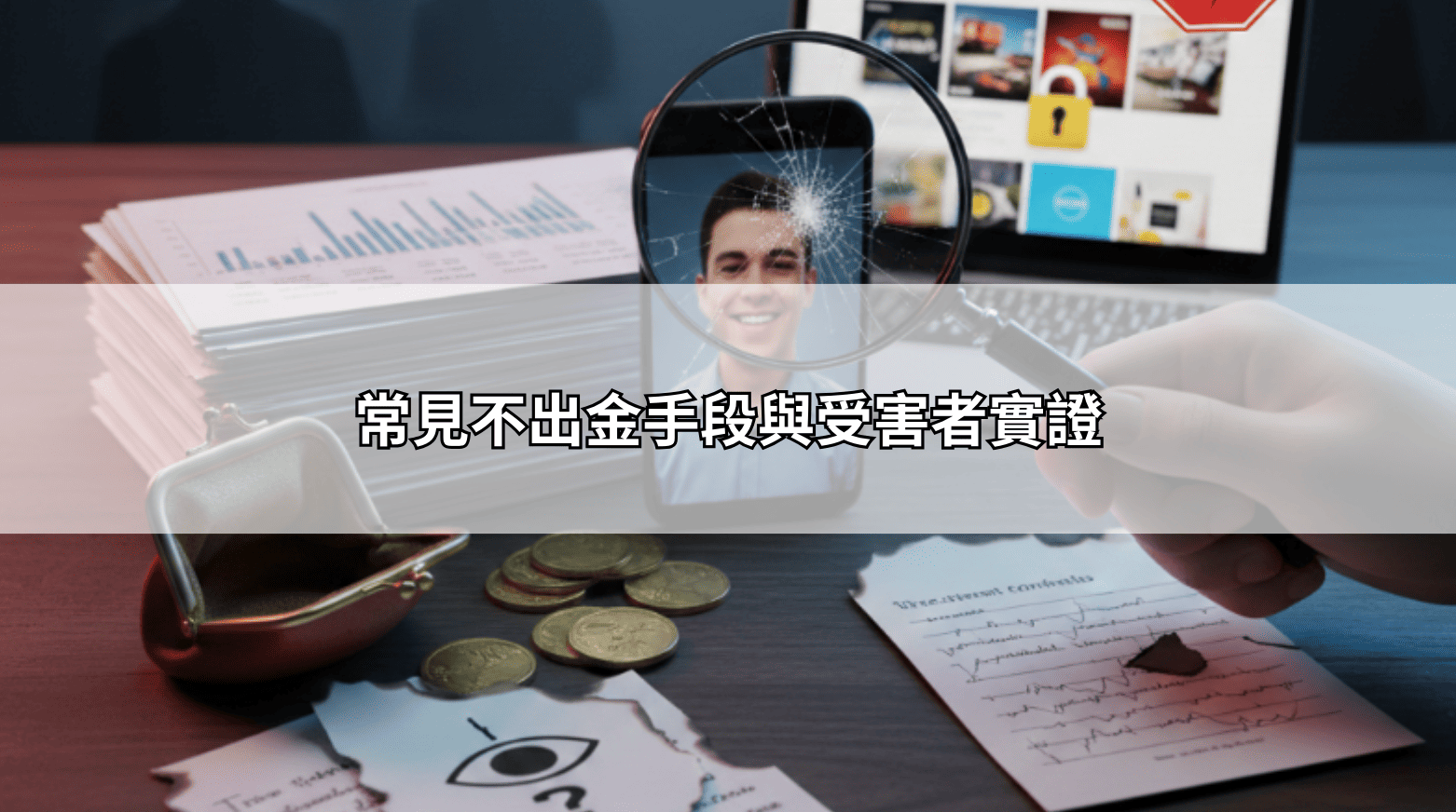 常見不出金手段與受害者實證